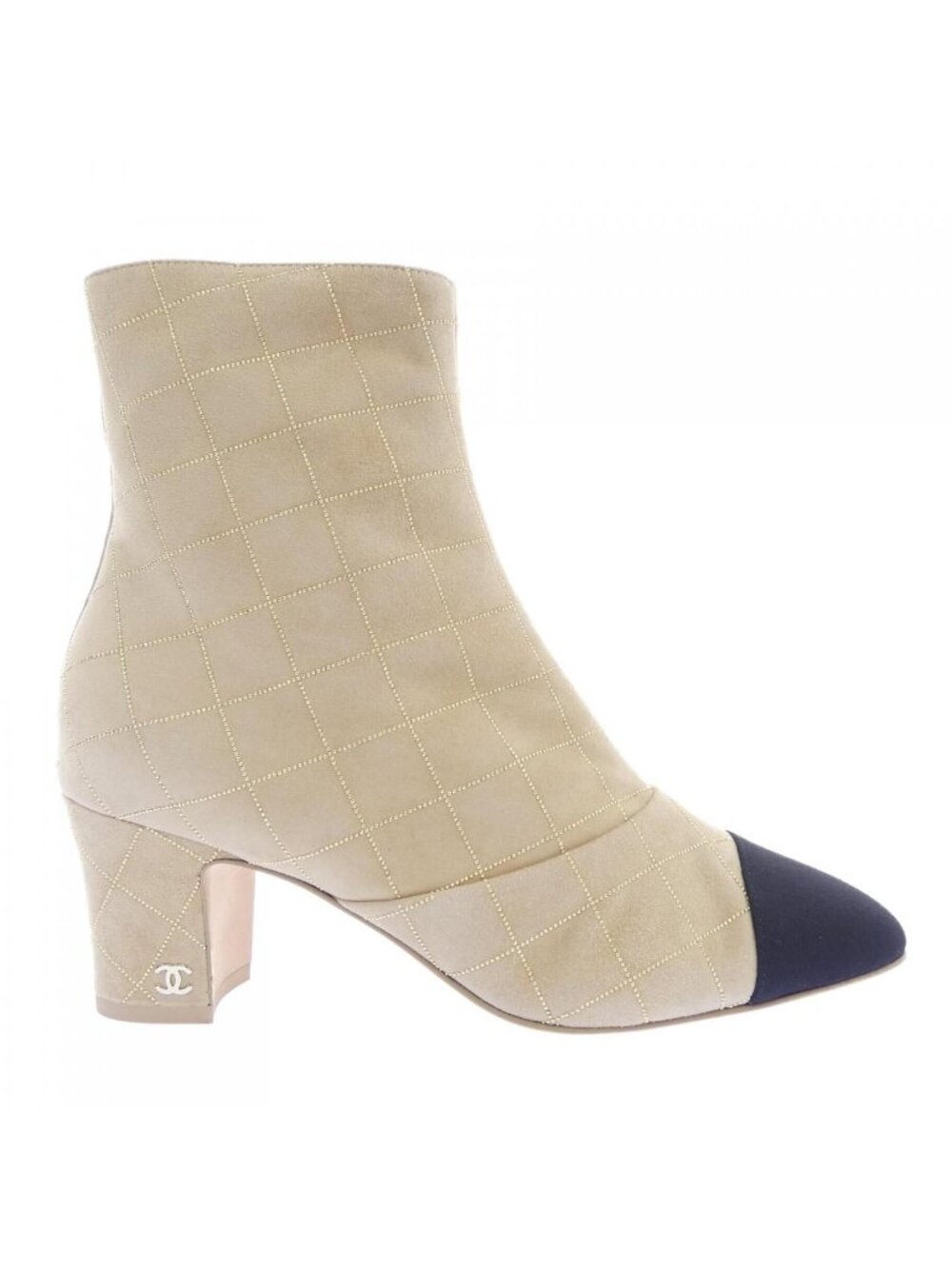Chanel Short Boots Beige